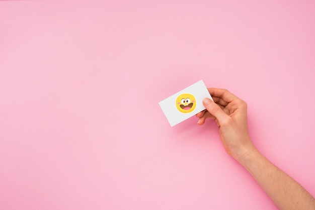 Free photo optimism wallpaper with smiley face