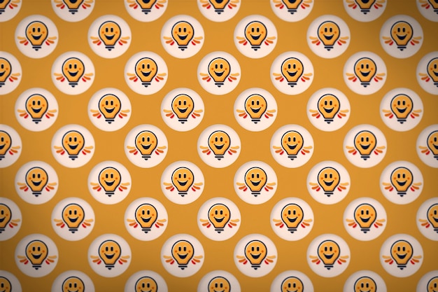 Optimism wallpaper with smiley face