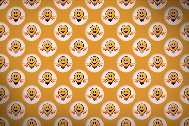 Optimism wallpaper with smiley face