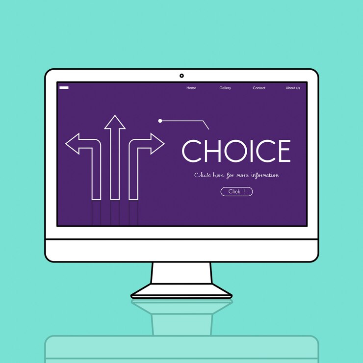 Free Photo options choice changes arrows graphic