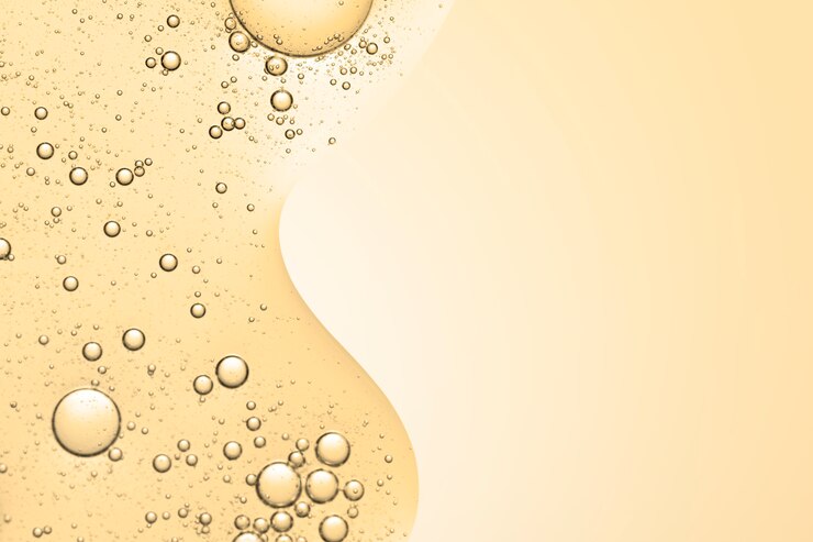 Free Photo orange abstract background oil bubble in water wallpaper