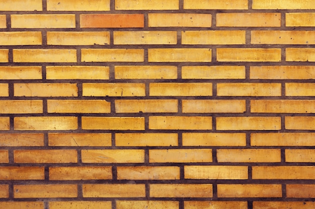 Free photo orange brick wall texture