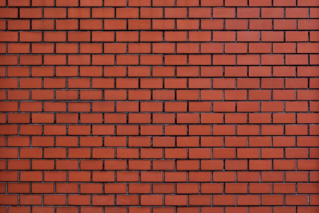 Orange brick wall textured background