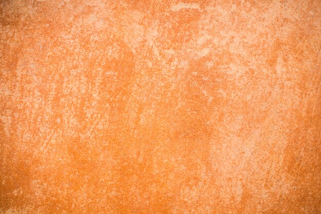 オレンジ色のコンクリートの質感