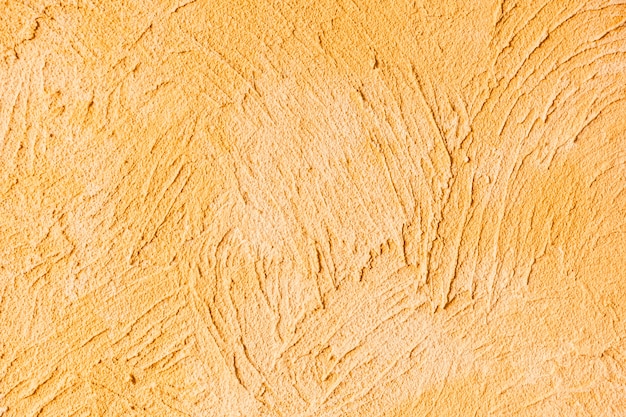 オレンジ色のコンクリート壁