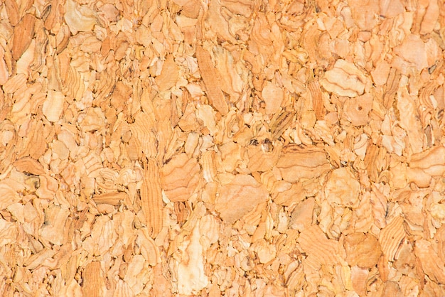 Orange cork fabric closeup