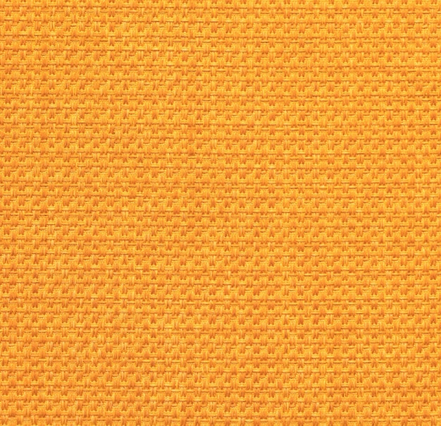 オレンジの布の質感