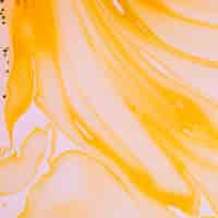 Free photo orange fluid layers abstract design