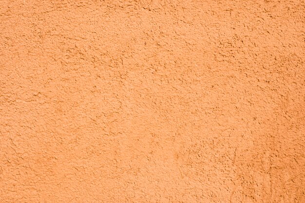 Orange house wall close-up