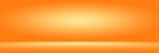 Orange photographic studio background vertical with soft vignette Soft gradient background Painted canvas studio backdrop