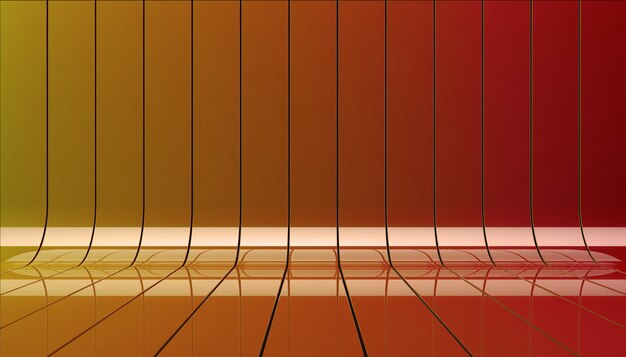 オレンジリボンステージ3 Dイラスト 無料の写真