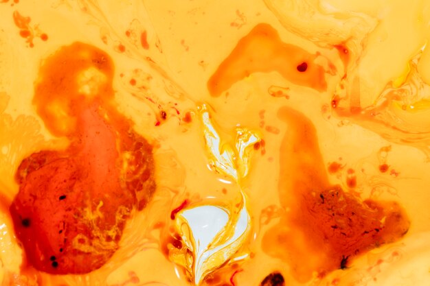 모양과 점이있는 주황색 언리얼 디자인