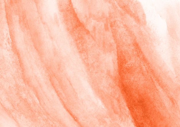 オレンジ色の水彩テクスチャ