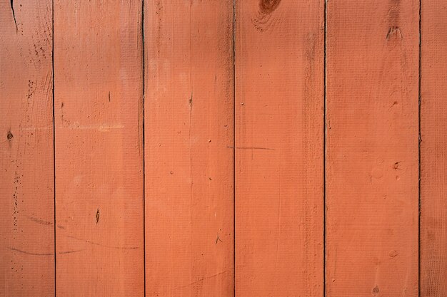 Оранжевая деревянная предпосылка и текстура стены.