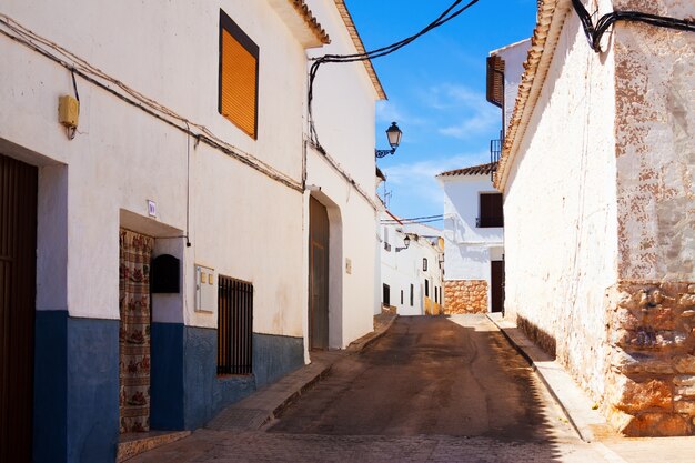 Ordinary street of El Toboso