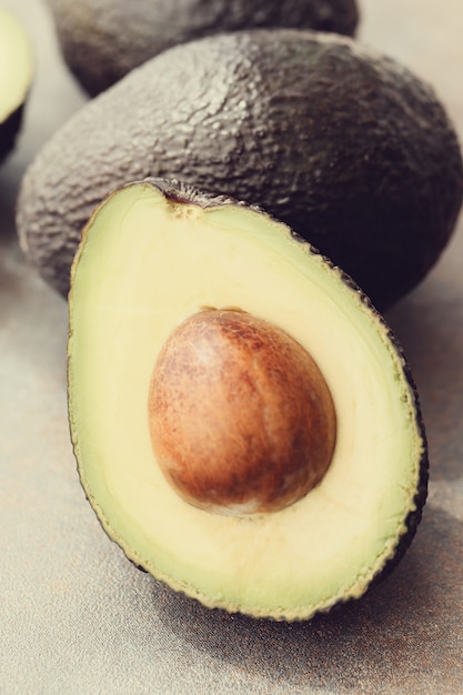 organic avocado fruit