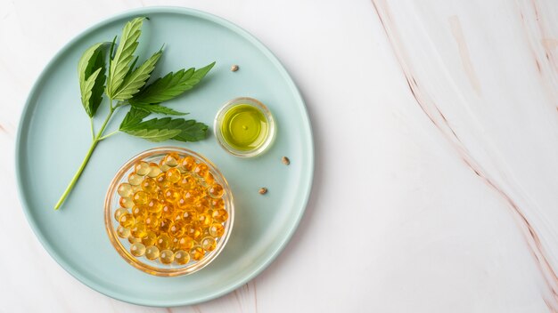 organic cannabis product composition