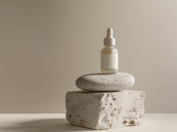 Free Photo organic cosmetic product with dreamy aesthetic and fresh background