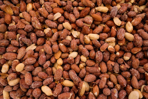 Free photo organic peanuts background