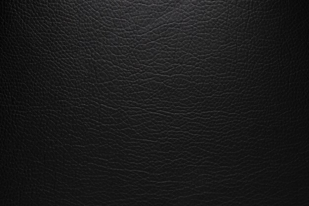 Original black leather texture background