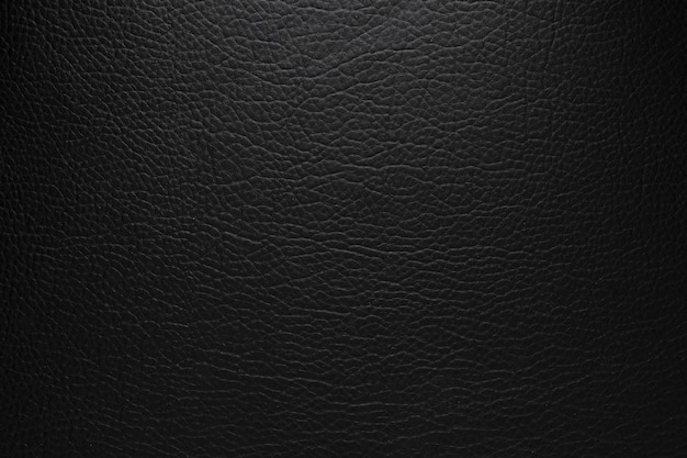 Original black leather texture background