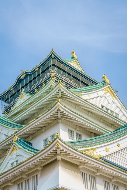 大阪、日本の大阪城