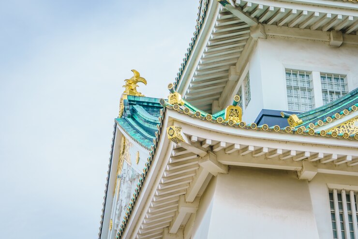 Free Photo osaka castle in osaka japan
