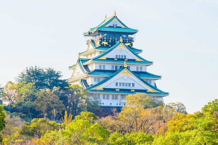 Free Photo osaka castle