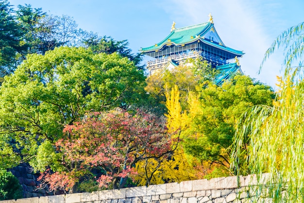 Free photo osaka castle