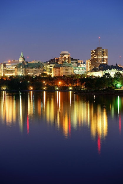 Ottawa at night