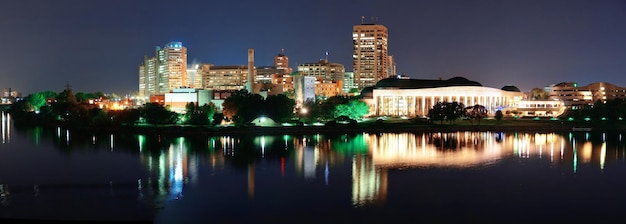 Free photo ottawa at night