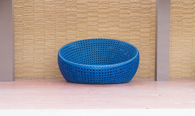 Outdoor with circle chair