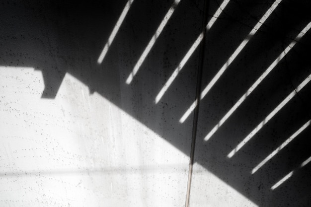 Бесплатное фото Абстрактная тень на открытом воздухе в дневное время