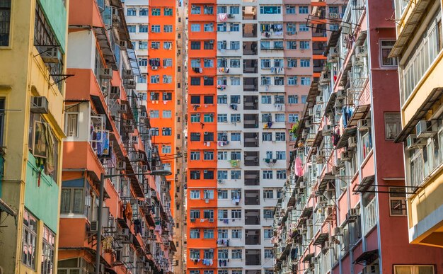 Overcrowded Downtown Building Abandon Apartment