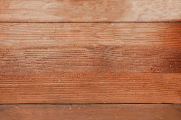 Overhead view of brown wooden textured background