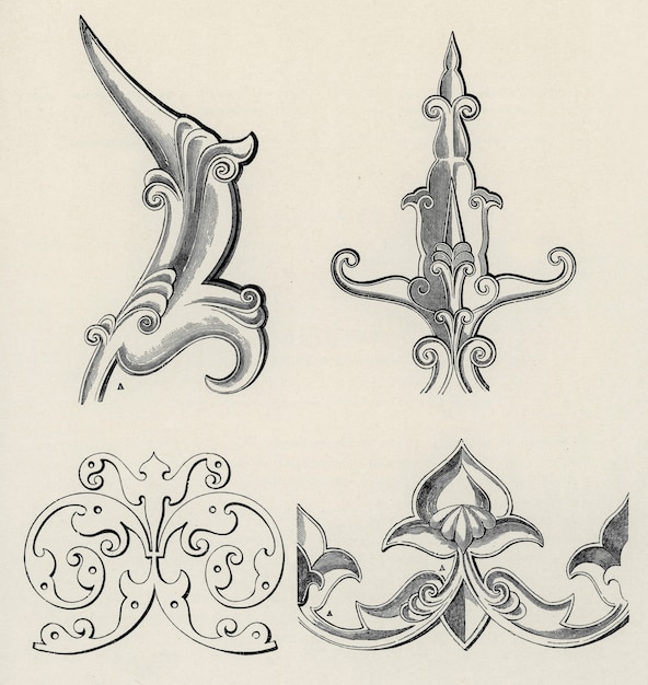 Free photo owen jones famous 19th century grammar of ornament.