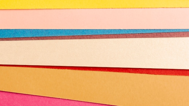 Free photo pack of multicolored cardboard sheets