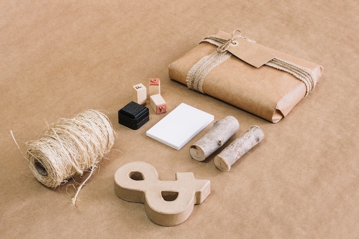 Free Photo packaging concept