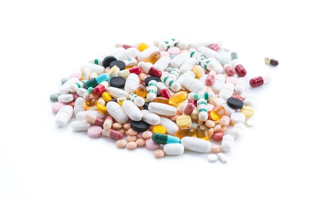 packings of pills and capsules of medicines