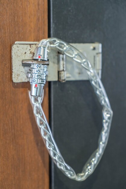 padlock with code