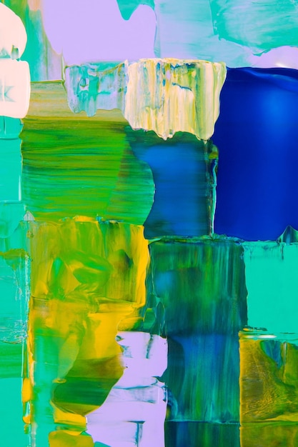 Бесплатное фото Краска текстуры фона обои, абстрактное искусство со смешанными цветами