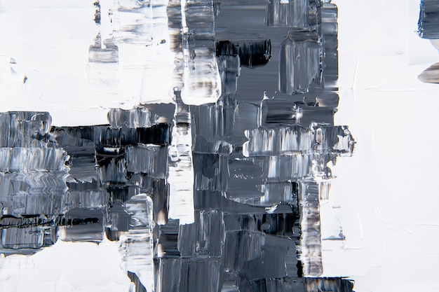 Paint texture background wallpaper, black abstract art in acrylic paint