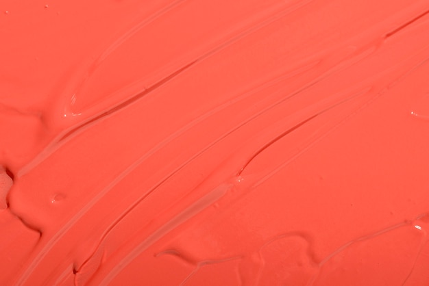 Paint texture on coral background