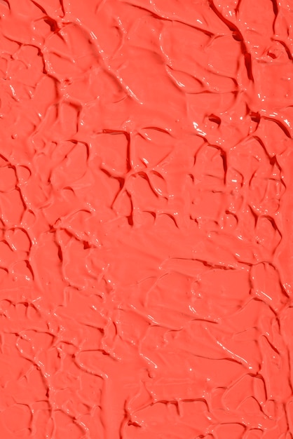 Free photo paint texture on coral background