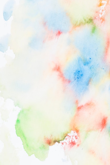 Free photo painted abstract colorful watercolor backdrop