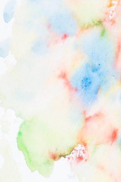 Painted abstract colorful watercolor backdrop