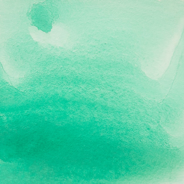 Painted textured green watercolor background