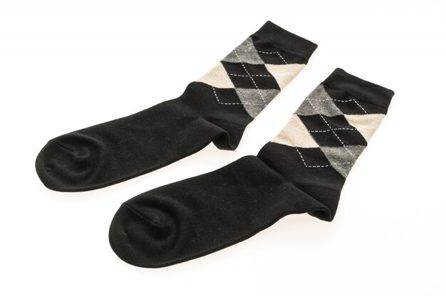 Pair of sock isolated