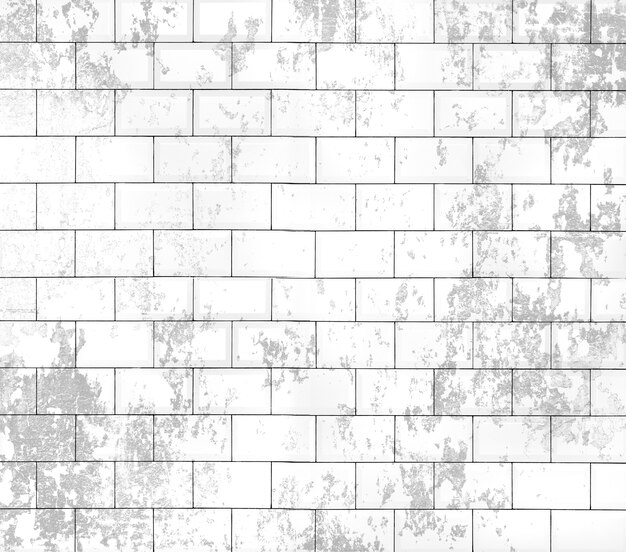 Pale blotted brick wall