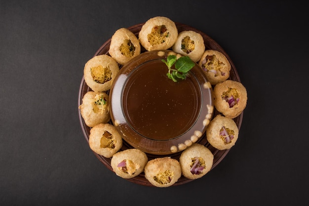 Panipuri or fuchka or gupchup or golgappa or pani ke patake is a type of snack that originated in the indian subcontinent